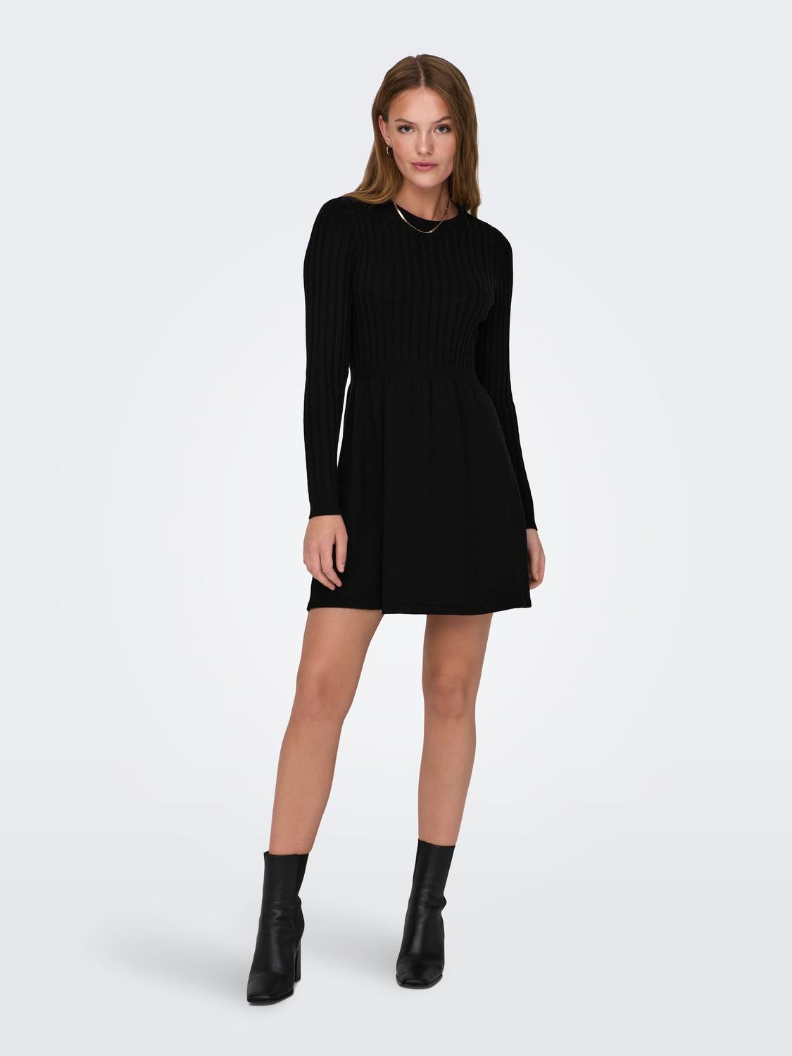ONLFIA Midikleid Black