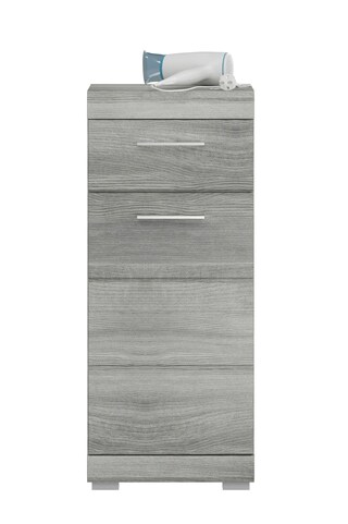 Unterschrank Soul grau B/H/T 37x88x31 cm