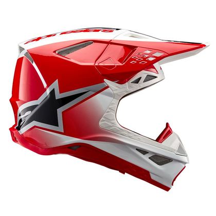 Casque cross Alpinestars SUPERTECH S-M10 - UNITE 2023 - Rouge / Blanc