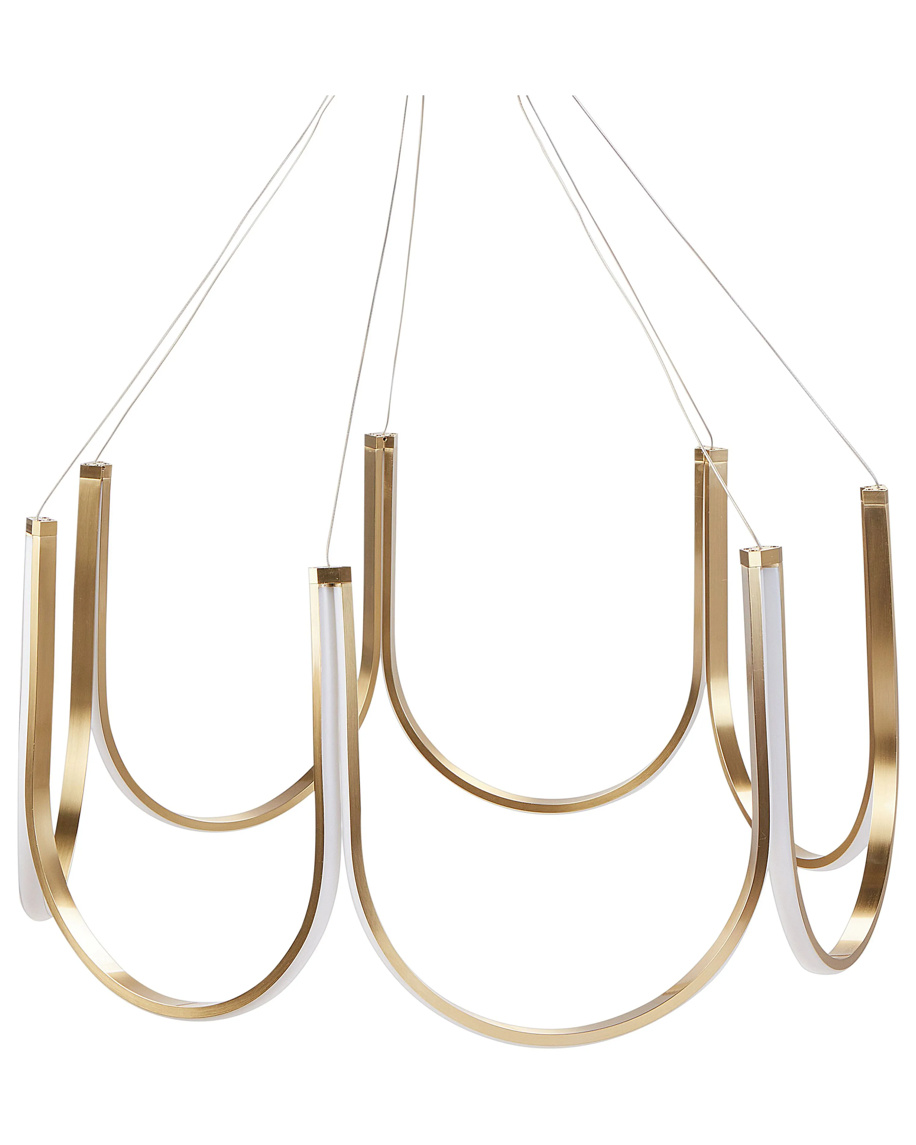 LED kroonluchter PERQUENO Metaal Goud