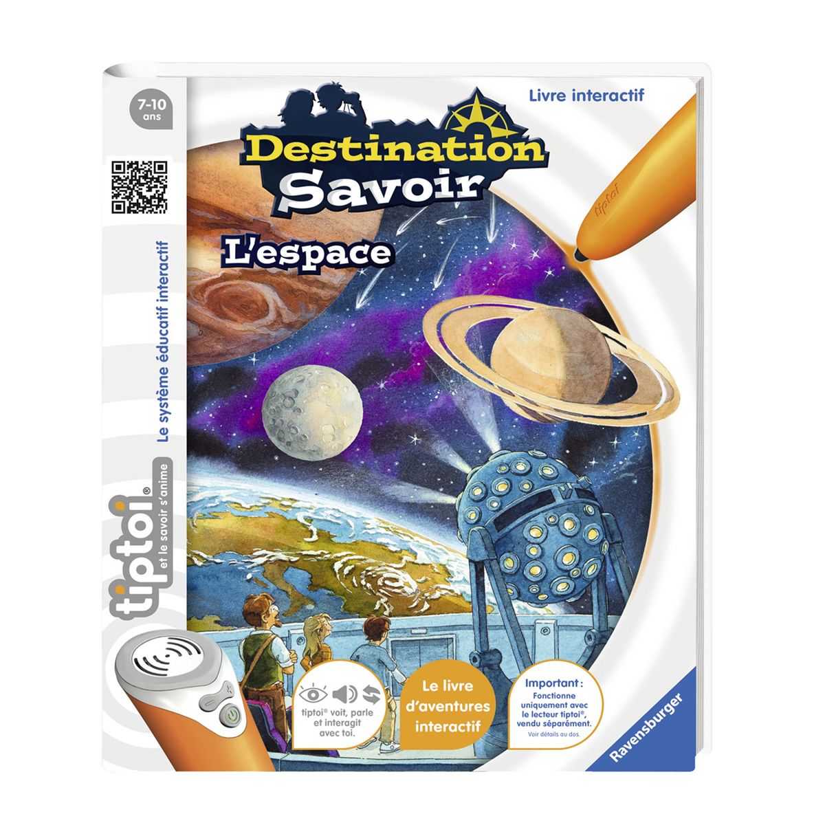 Livre interactif Tiptoi Destination Savoir l'Espace