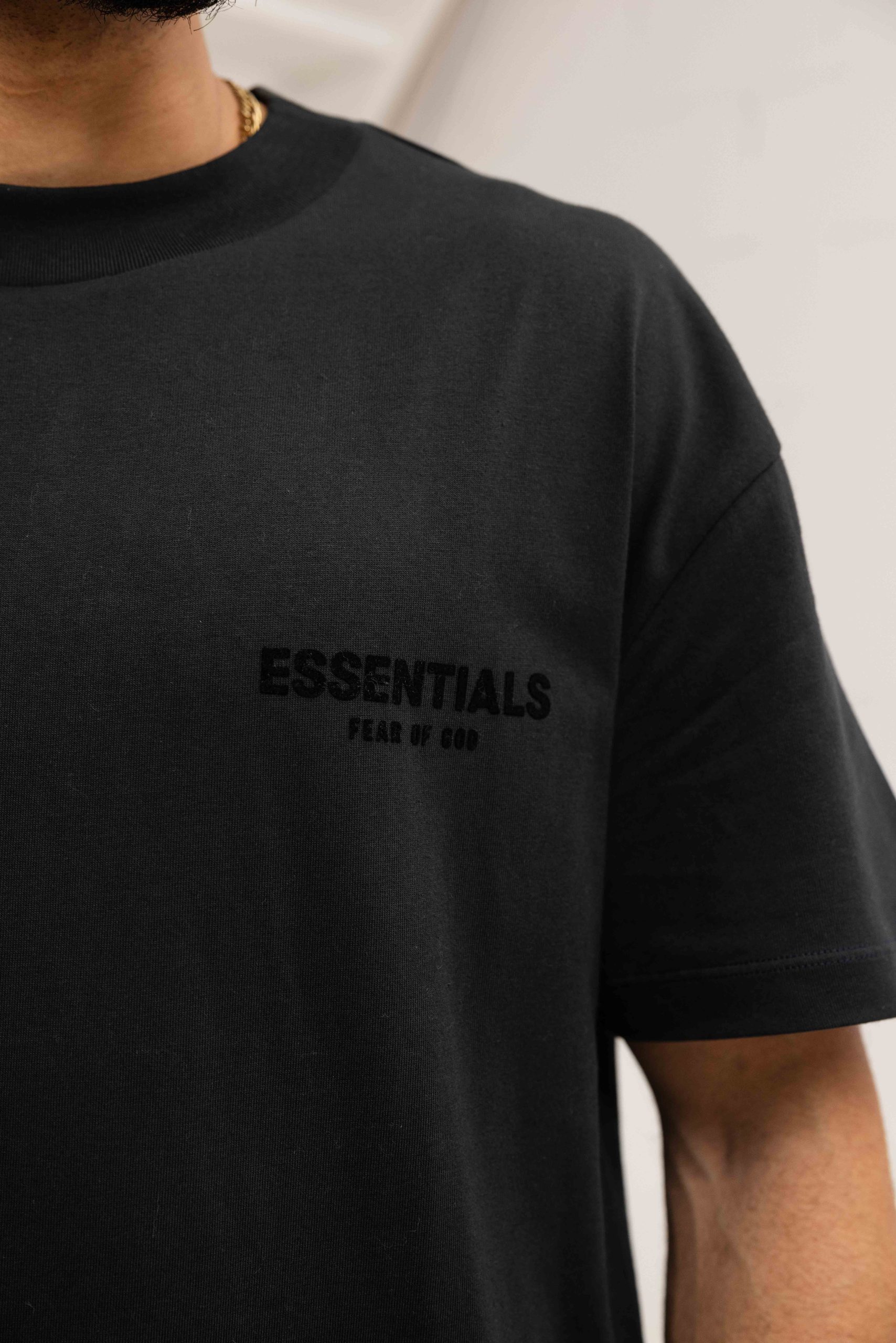Fear Of God Essentials T-Shirt Heren Donkergroen