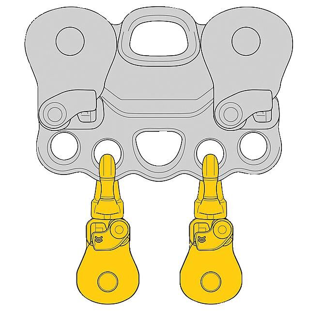 PETZL - POULIE SPIN S1 OPEN