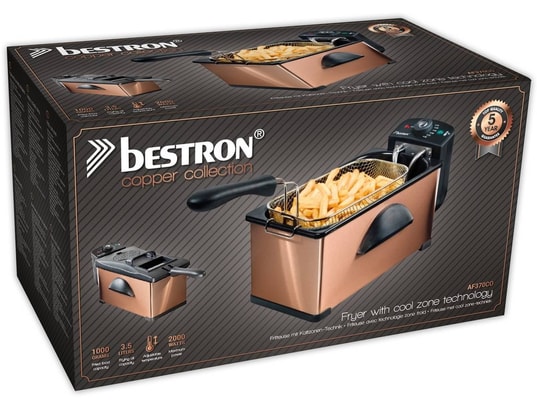 BESTRON - Friteuse AF370CO - Friteuse 3L