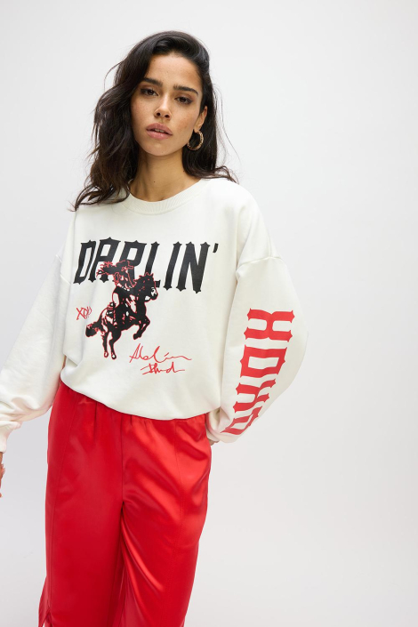 Refined Department witte dames sweater
