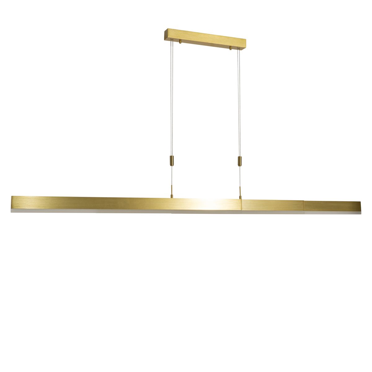 Moderne verstelbare hanglamp goud incl LED - Lamba