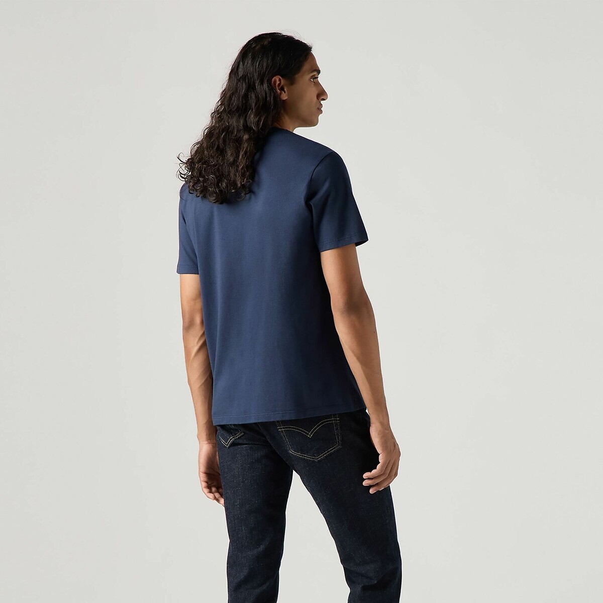 Camiseta Levi's com gola redonda estampada