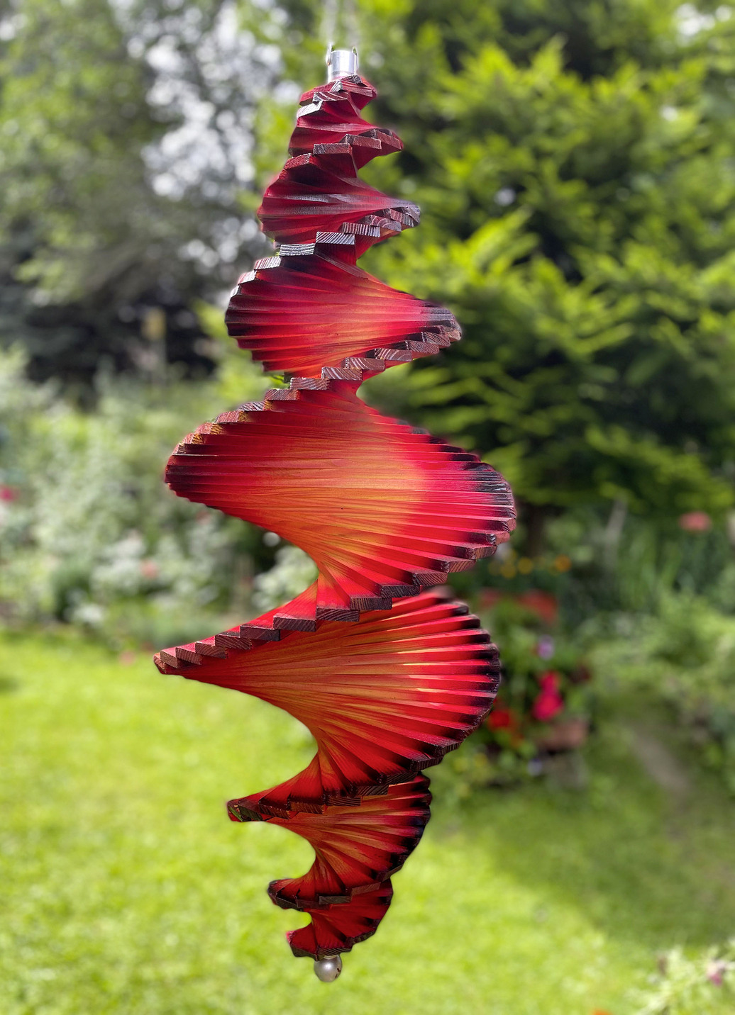 Wetterfestes Holz-Windspiel