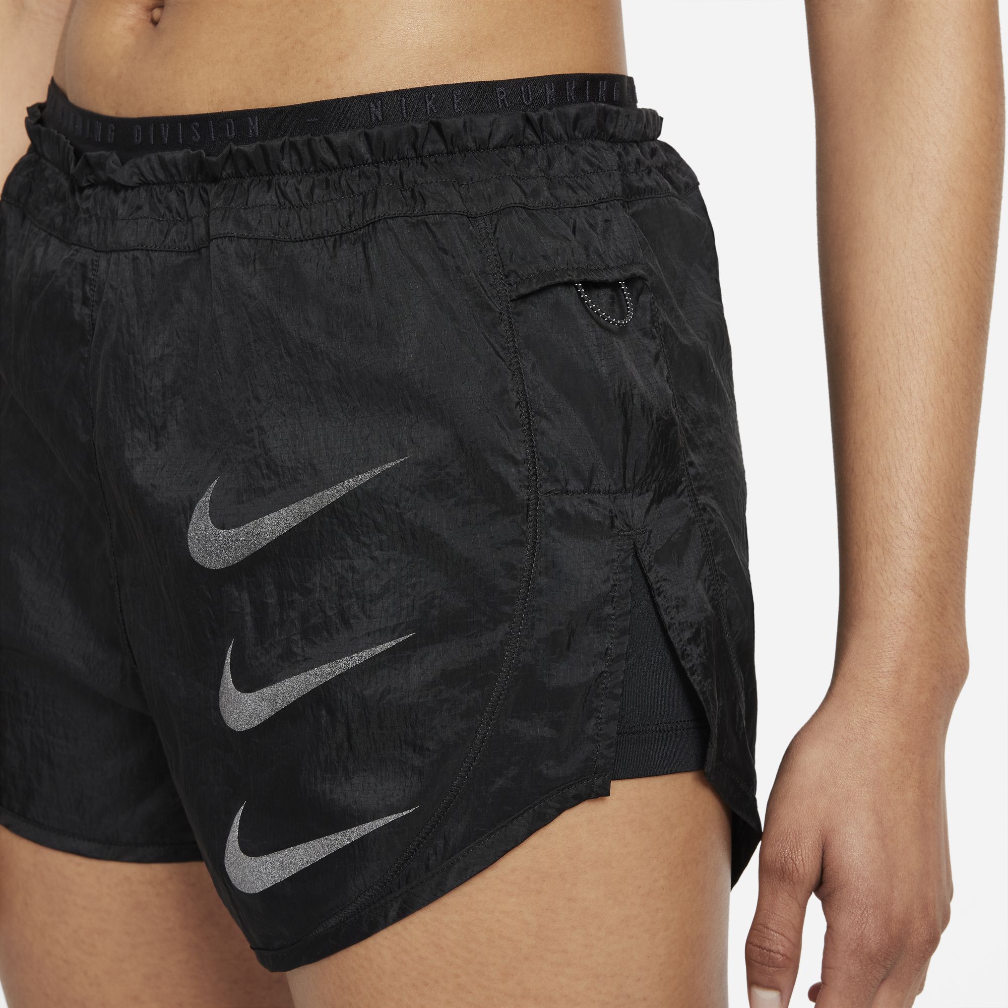 Tempo Luxe Run Division 2-in-1 Shorts Dame Black/Black