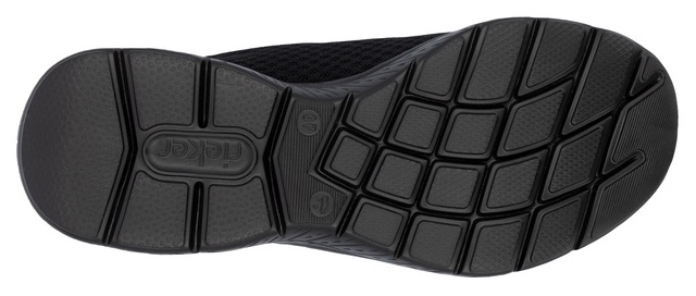 RIEKER Sport Slip-On Sneaker  Trekking Schuh, Freizeitschuh, Slipper mit einfachem Schnellverschluss