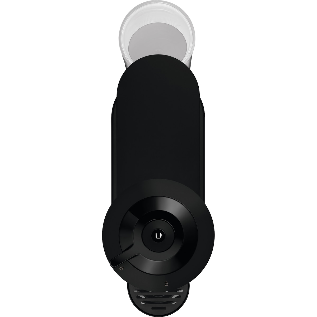 NESPRESSO® Vertuo Next kaffemaskin fra DeLonghi, Matt Sort
