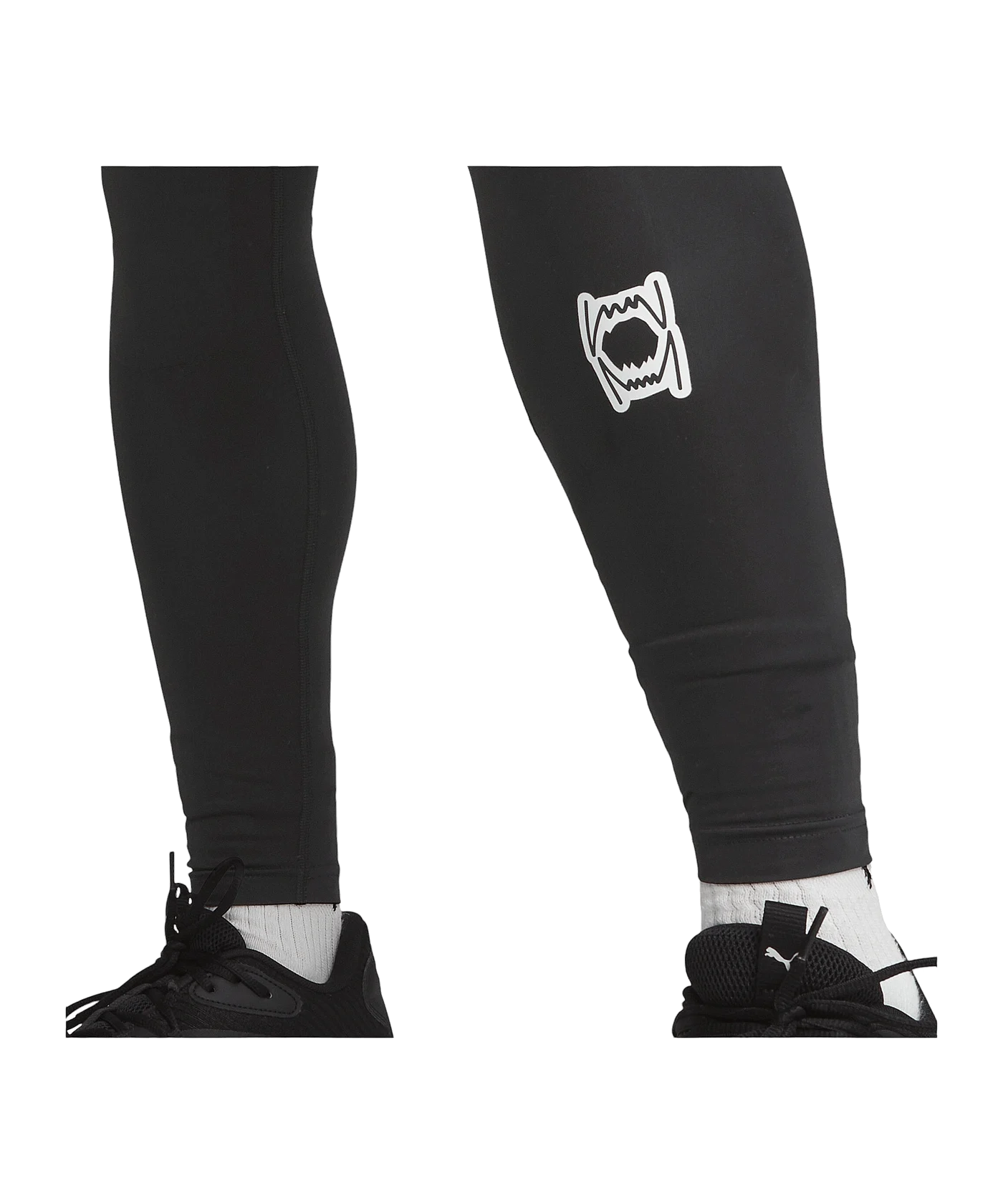 PUMA Hoops Team Full Tight Schwarz F01