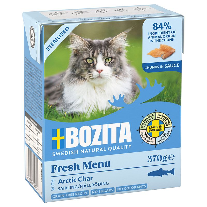 Bozita Tetra Bouchées en sauce 6 x 370 g