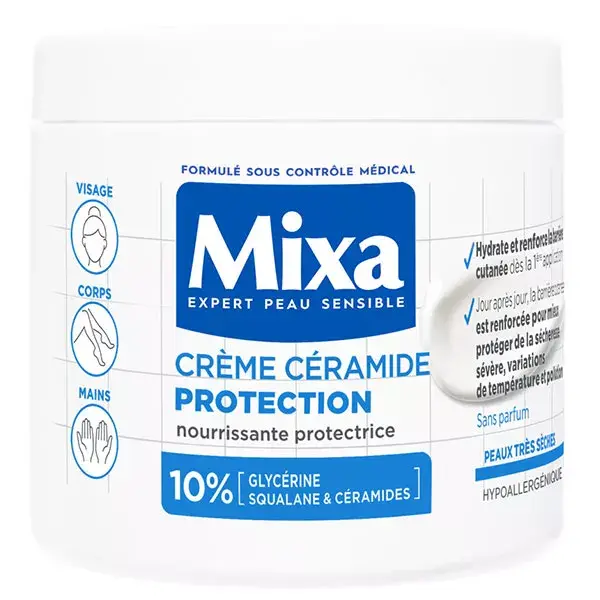 Creme de proteção com ceramidas Mixa 400ml