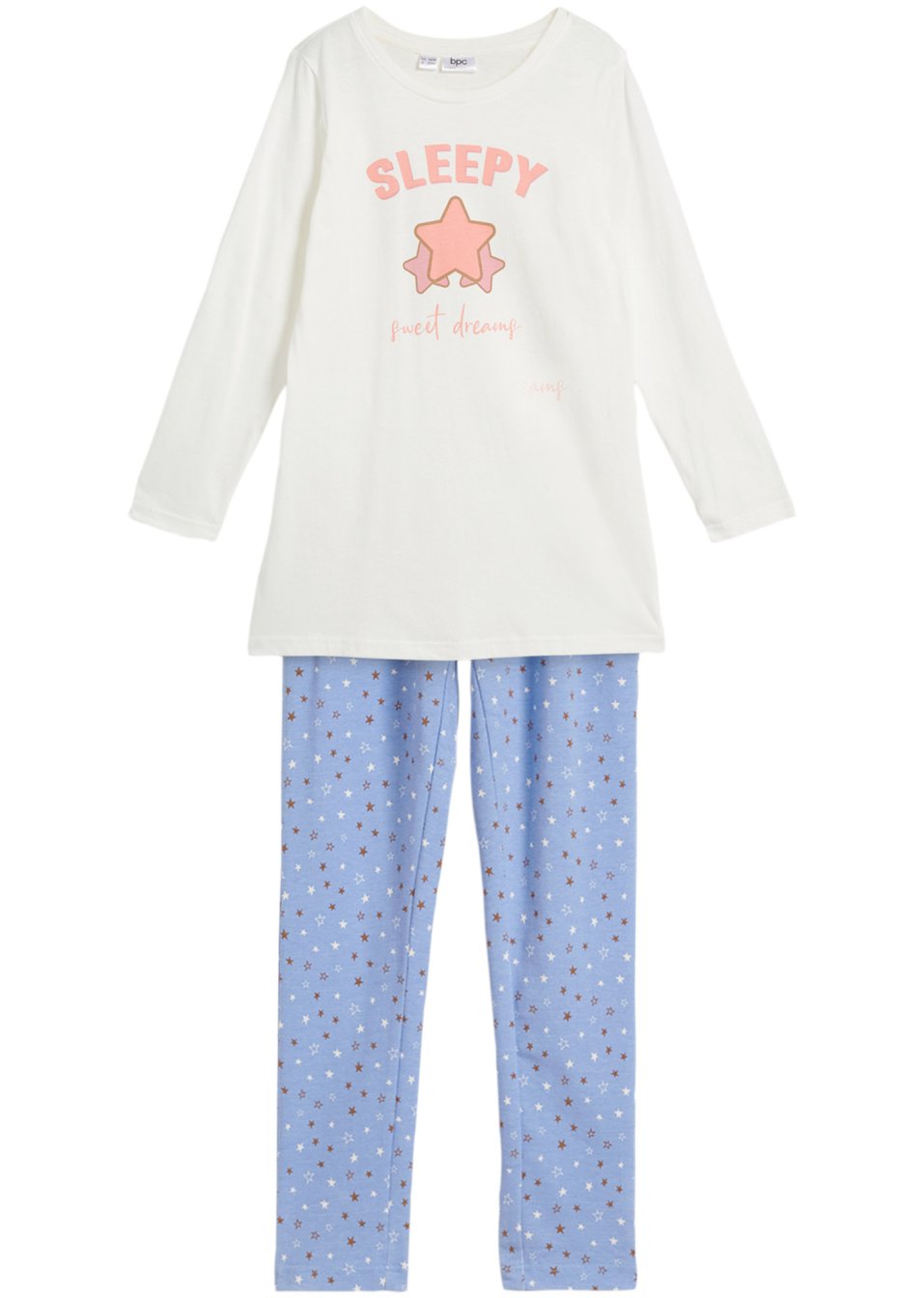 Chemise de nuit + legging fille (Ens. 2 pces.)