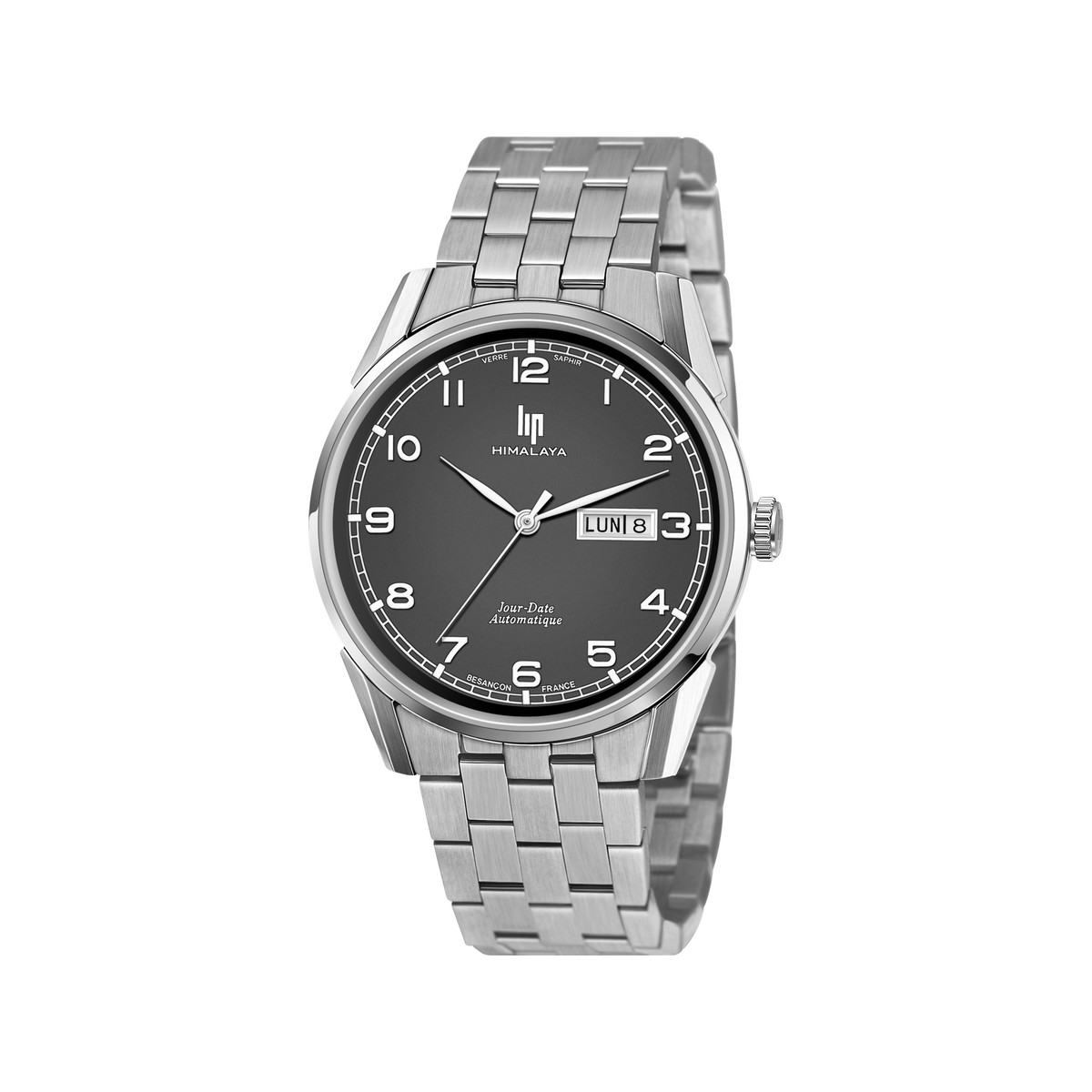 Montre LIP Himalaya homme automatique acier bracelet métal