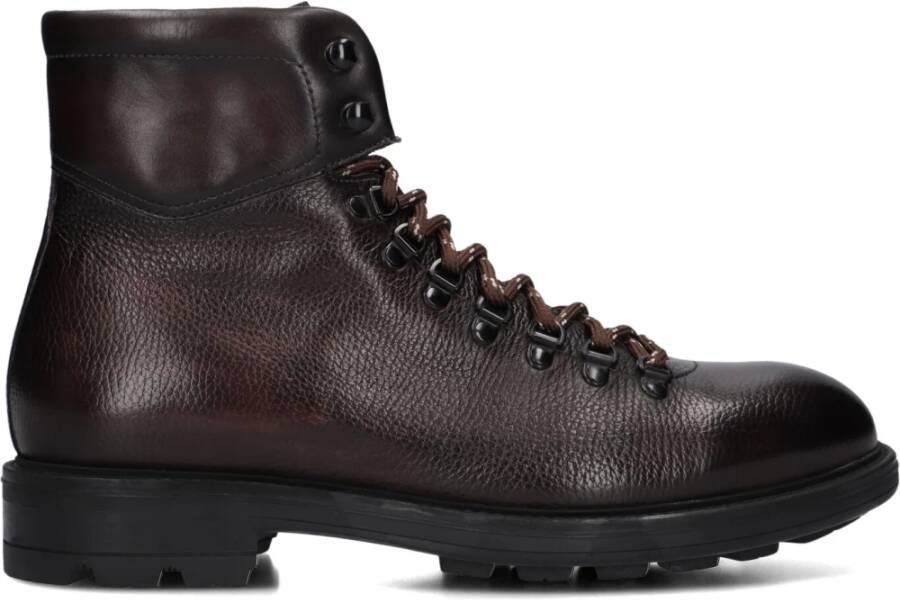 MAGNANNI Veterboots Dames 25407 Maat: 43 5 Materiaal: Leer Kleur: Bruin