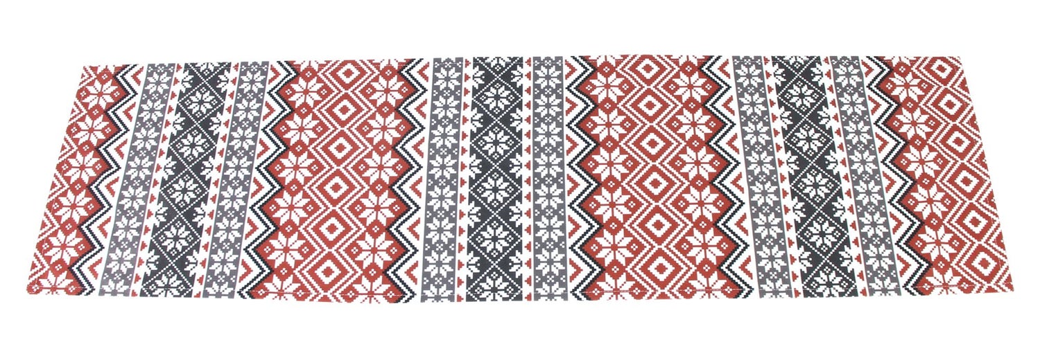 FRANK FLECHTWAREN | Scandinavische tafelloper, 40x140cm, POLYESTER