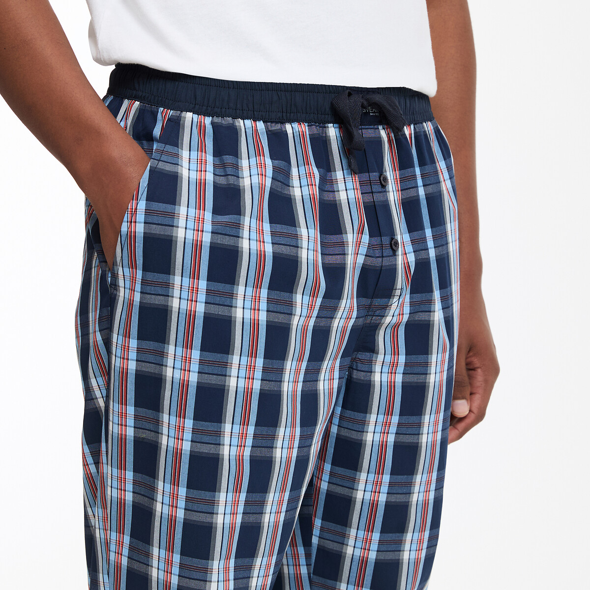 COLEÇÕES LA REDOUTE<br>Calças de pijama xadrez
