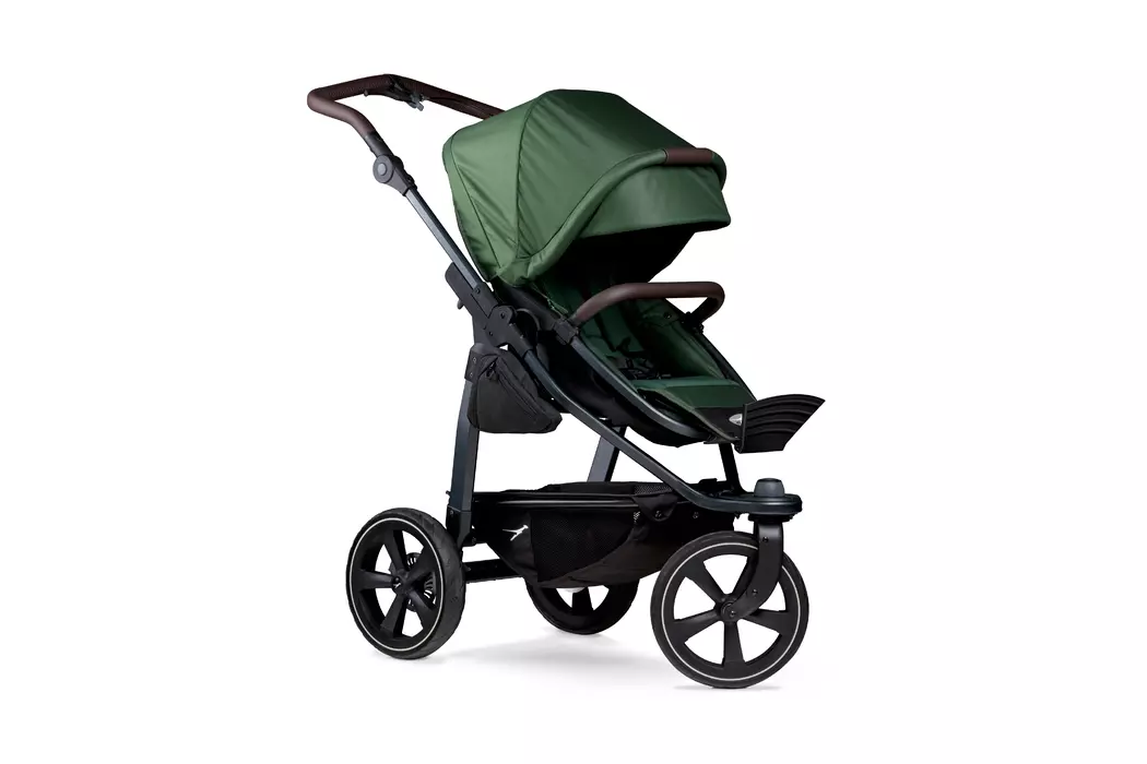 Kombi-Kinderwagen Mono 2 Luftkammer Olive