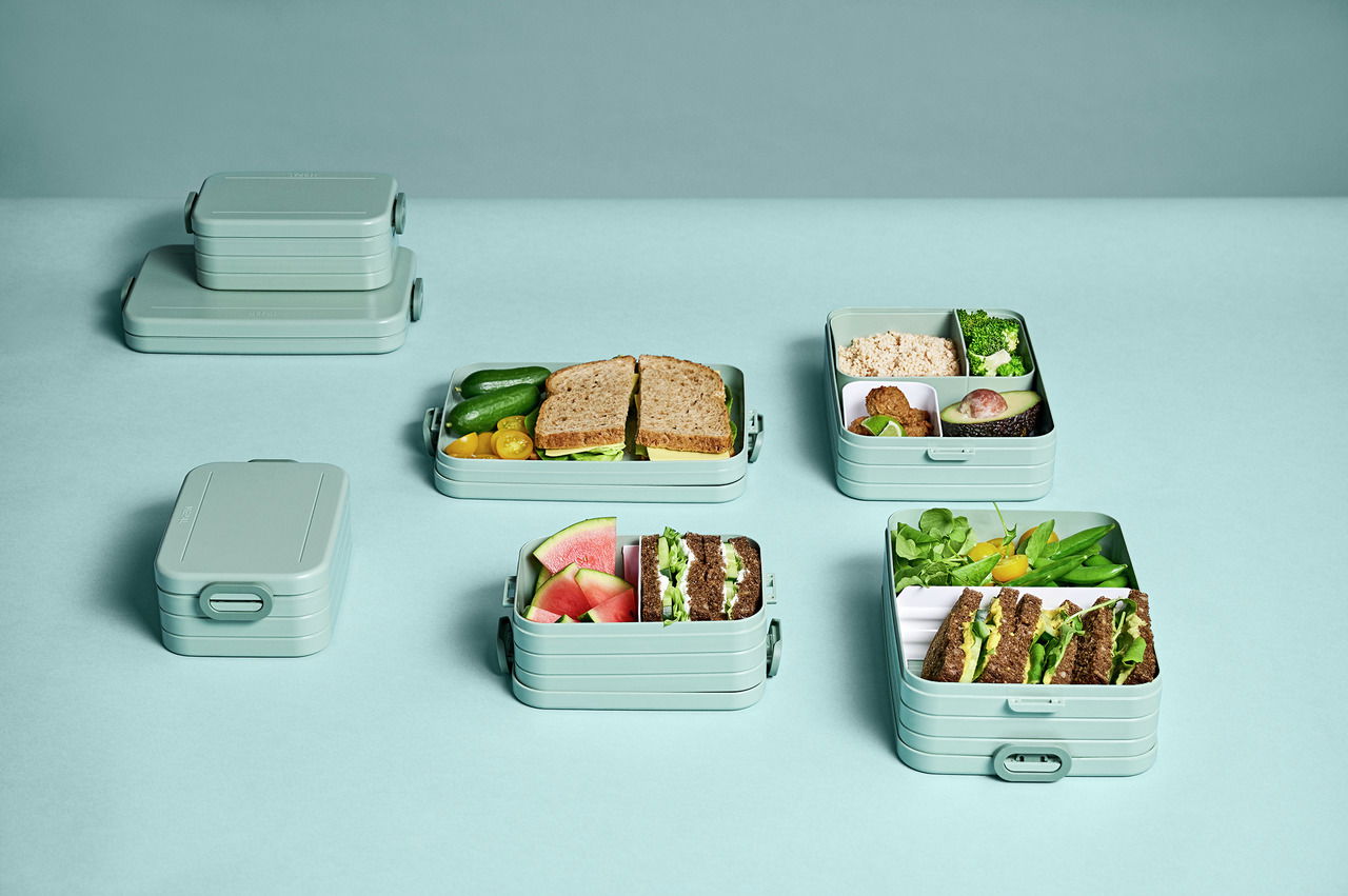 Mepal Lunchbox midi Nordic sage TAKE A BREAK
