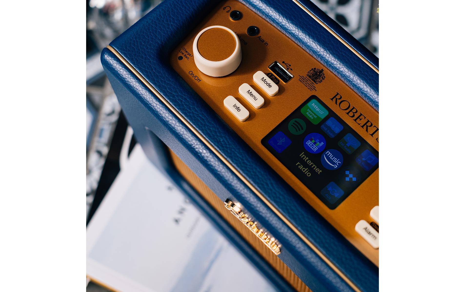 DAB+ Radio Revival iStream 3L Dunkelblau<br>DAB+-Radio im Retrostil der 1950er-Jahre