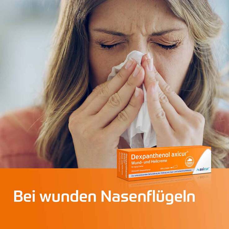 Dexpanthenol axicur® Wund- und Heilcreme , 50 g