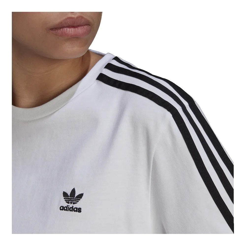 Adidas Originals CROPPED TEE - Tee-shirt Femme white/black