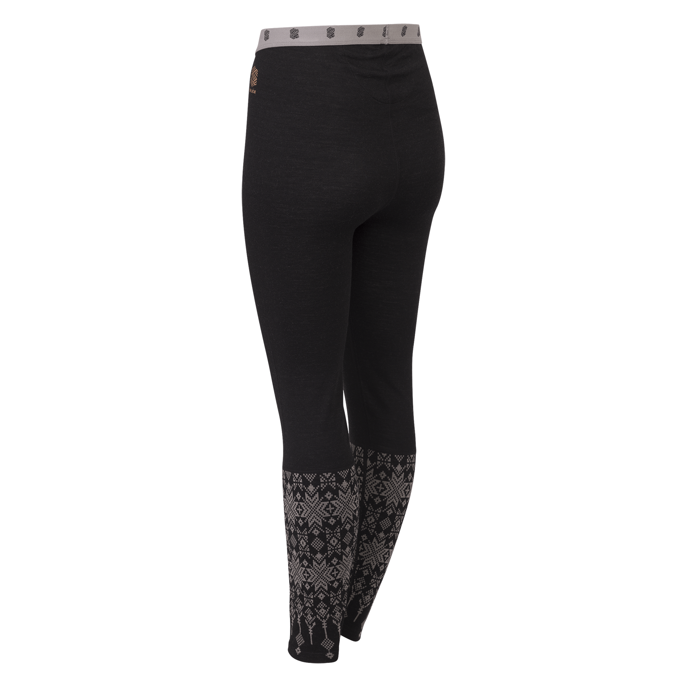 Snjór Jostefonni jacquard longs - Dame - Ull og ullsett