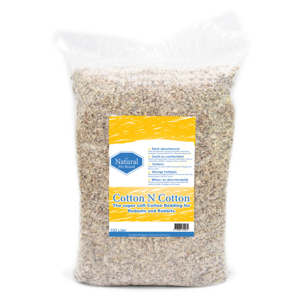 The Natural Pet Brand Cotton N Cotton 40 liter