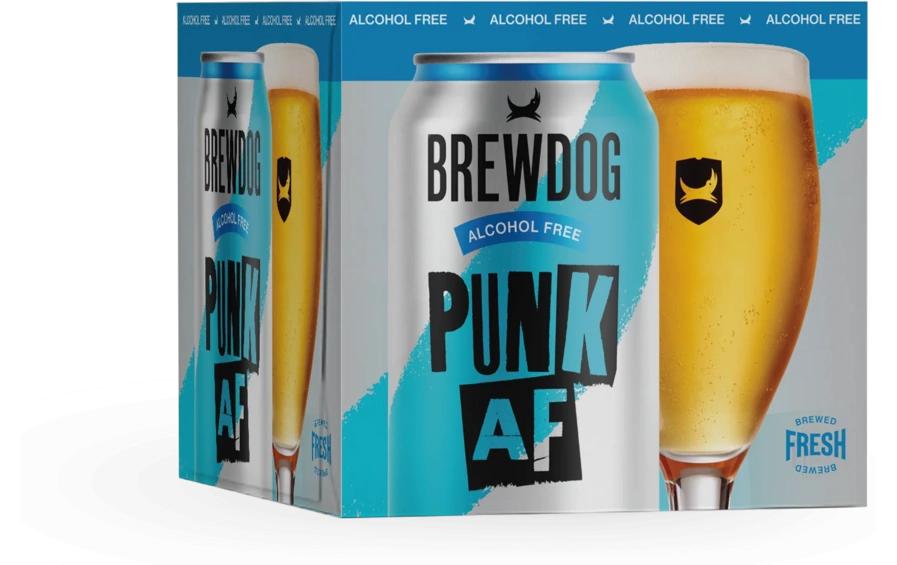 Punk AF (alcohol free IPA) 4 x 0.33 lAlkoholfreies Bier