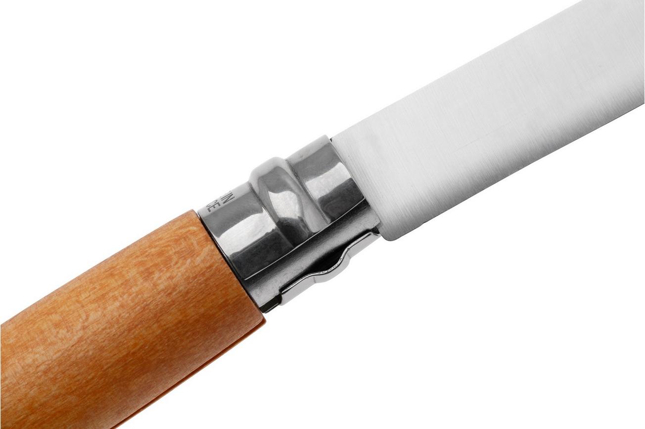 Opinel zakmes No. 08, koolstofstaal, lemmetlengte 8,5 cm