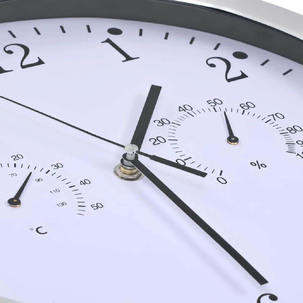 Decoshop26 Horloge murs | Blanc