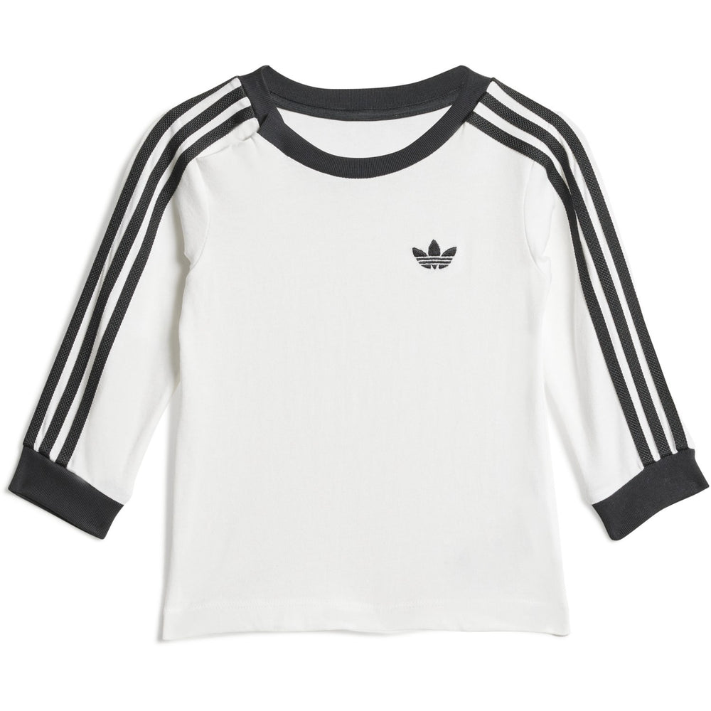 Køb adidas Originals White/Black Denim Ls Sæt