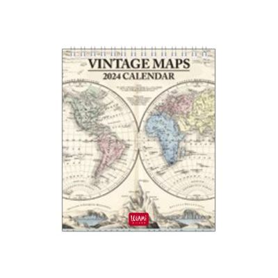 Legami Special Edition - Calendrier 2024 - 12 x 14,5 cm - cartes anciennes