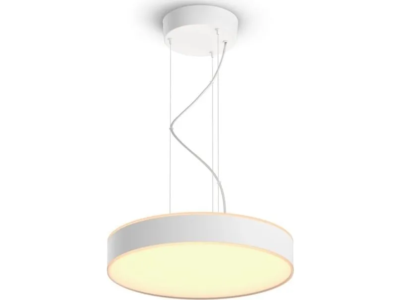 Philips Hue White ambiance Enrave - Vedhængslampe - LED - 33.5 W - varmt til køligt hvidt lys - 2200-6500 K - hvid