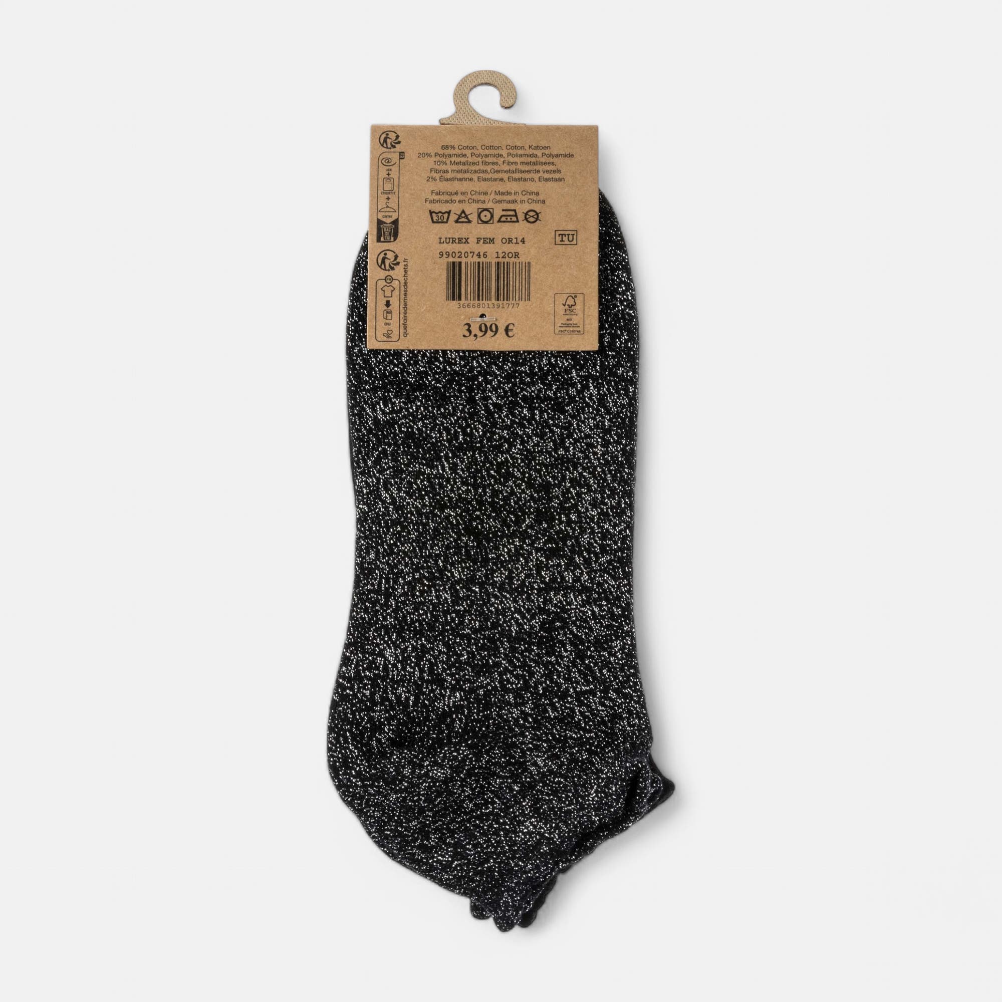 Chaussettes Femme argent