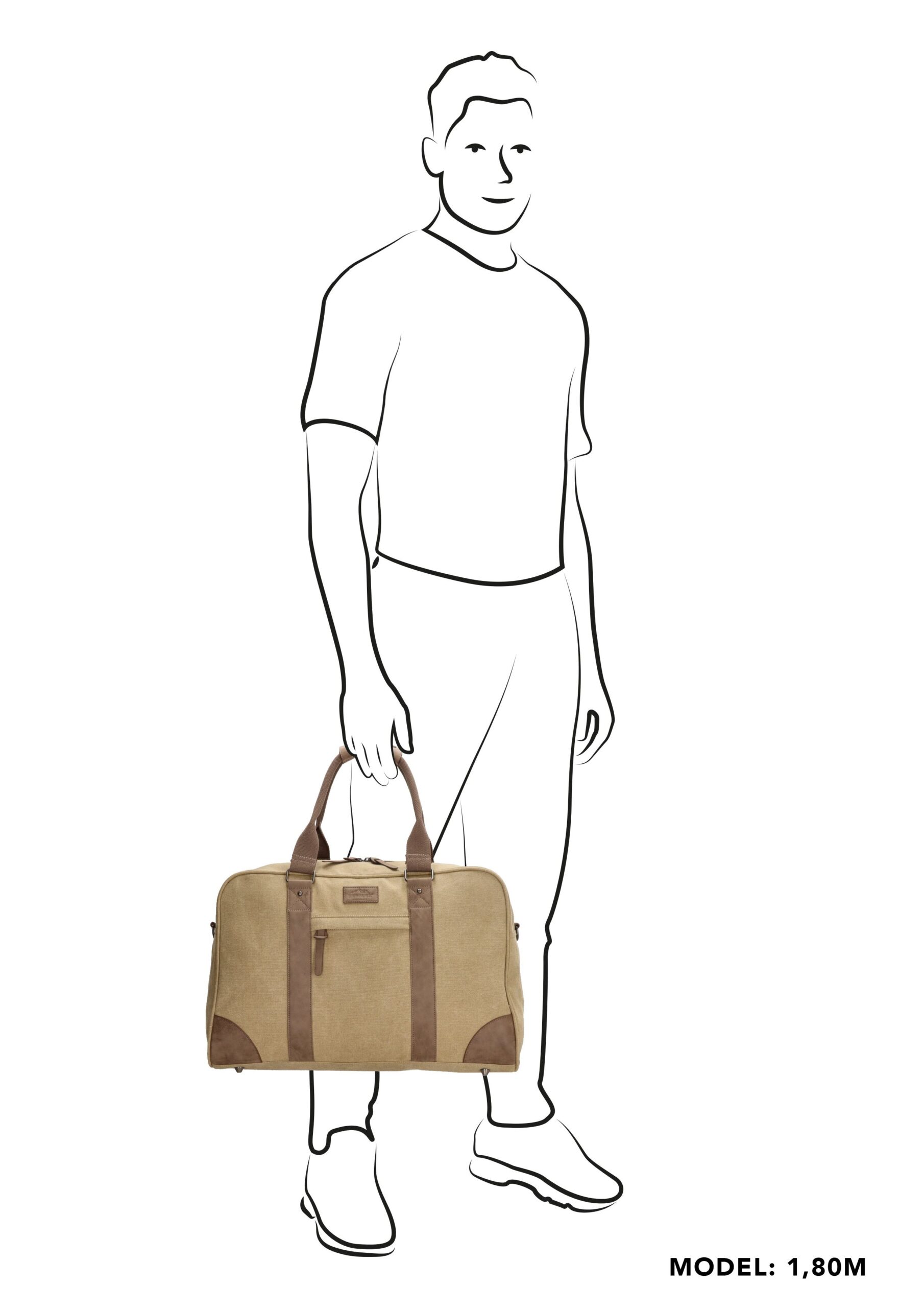 Beagles Originals Travel Reistas Khaki