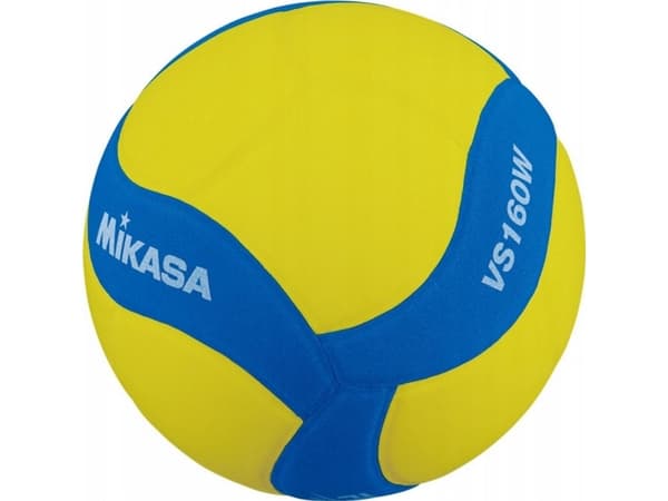 Mikasa VS160W gul og blå volleyball str. 4