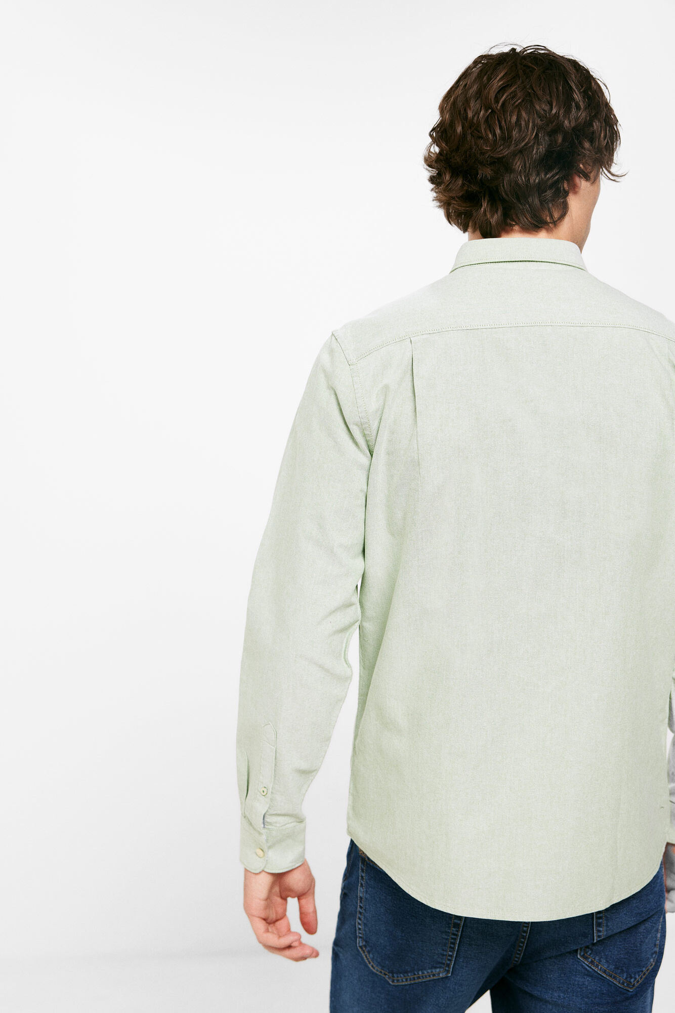 Cor da camisa Oxford
