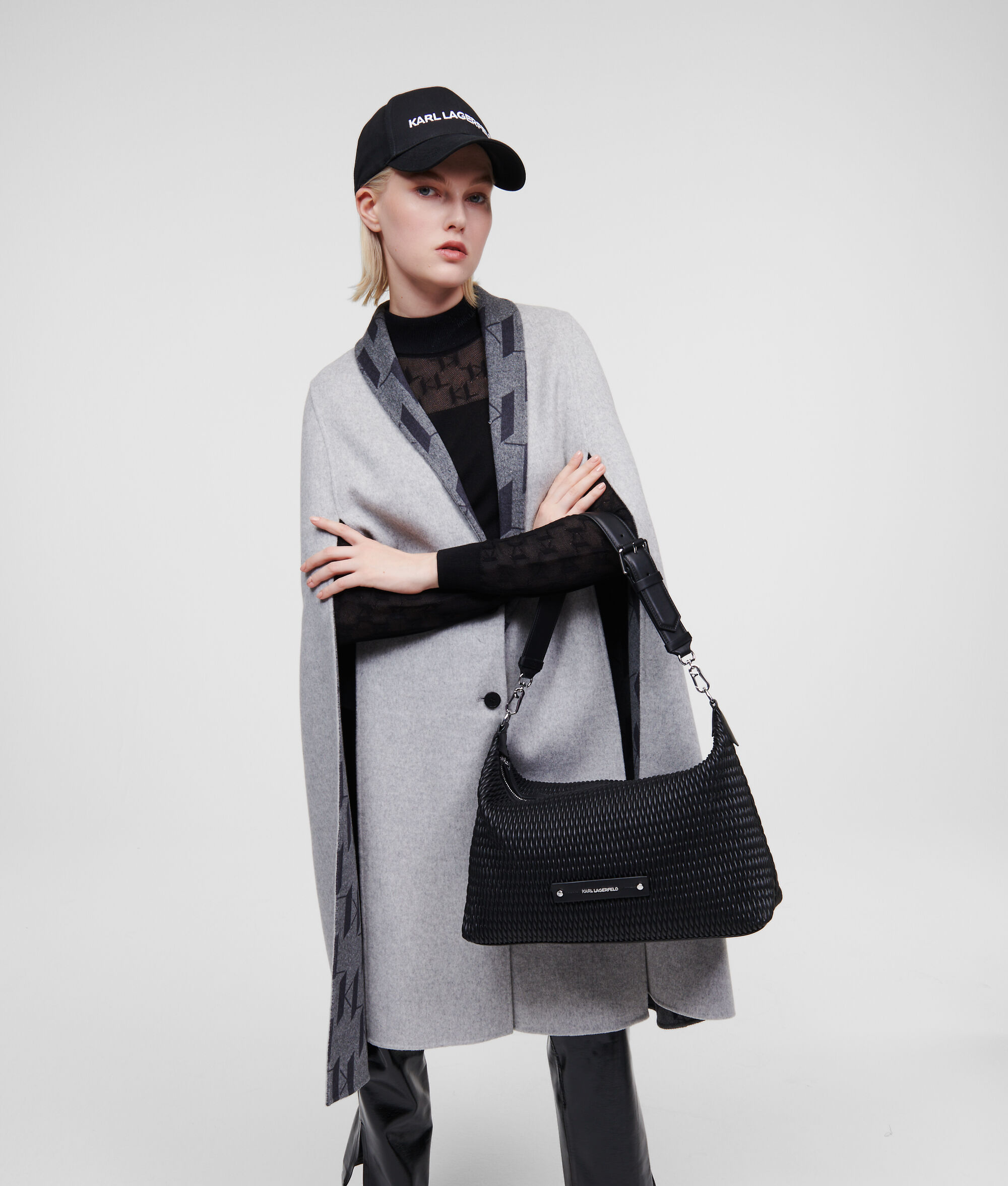 SAC PORTÉ ÉPAULE K/KUSHION MATELASSÉ EXTRA-LARGE