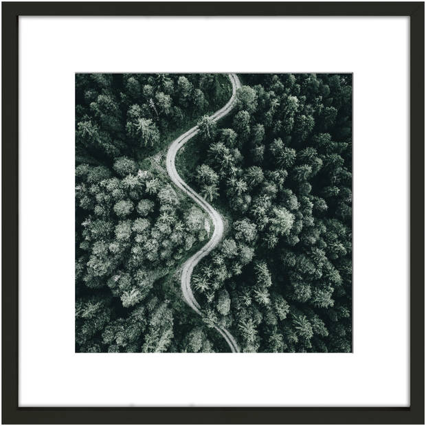 Blokker Fotolijst Basel - 25x25 cm - Zwart