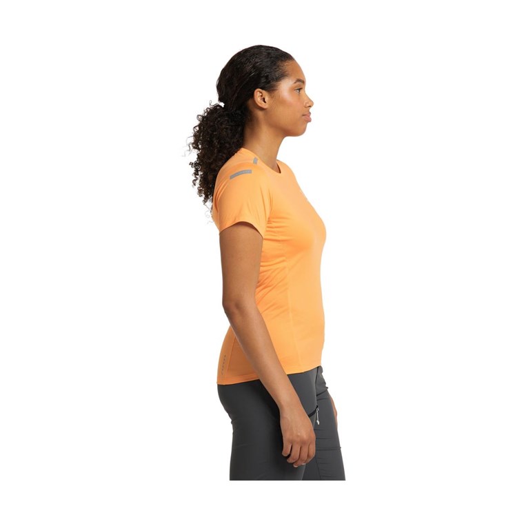 Haglöfs L.I.M Tech Tee Women Soft Orange