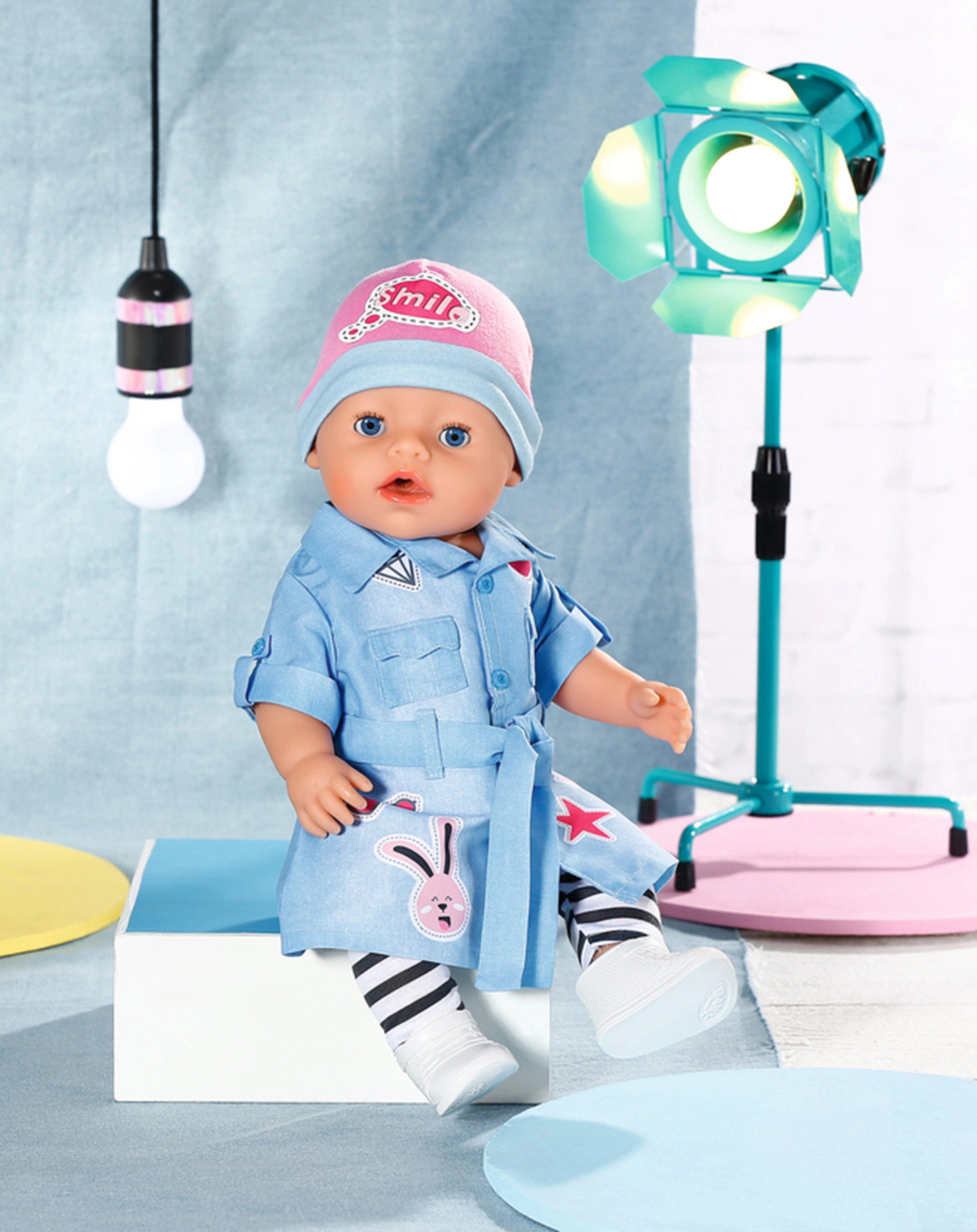 BABY born® Deluxe Jeans-Kleid 43cm