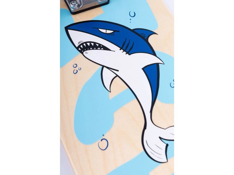 Loomi Boards Skateboard Corkgrip Shark 24.75