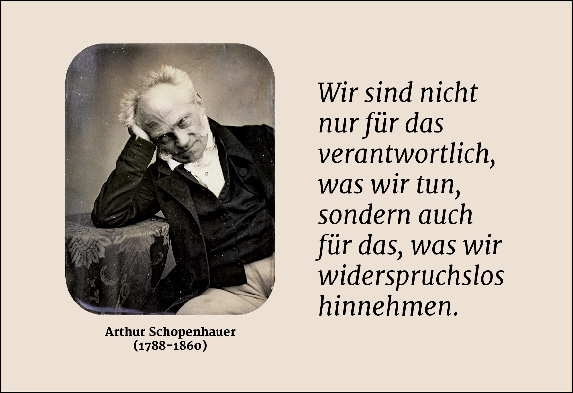 Postkarte 'Wir sind nicht nur für das verantwortlich...' günstig bestellen
