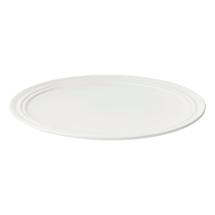 Broste Copenhagen Assiette en grès Stevns | Blanc