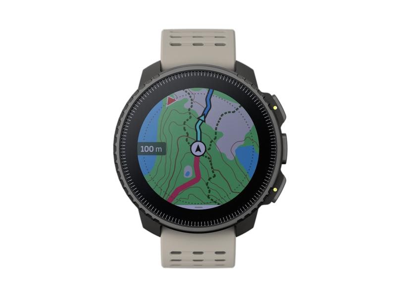SUUNTO Sportuhr Vertical Black Sand Abenteuer-Uhr für Outdoor-Expeditionen und Training