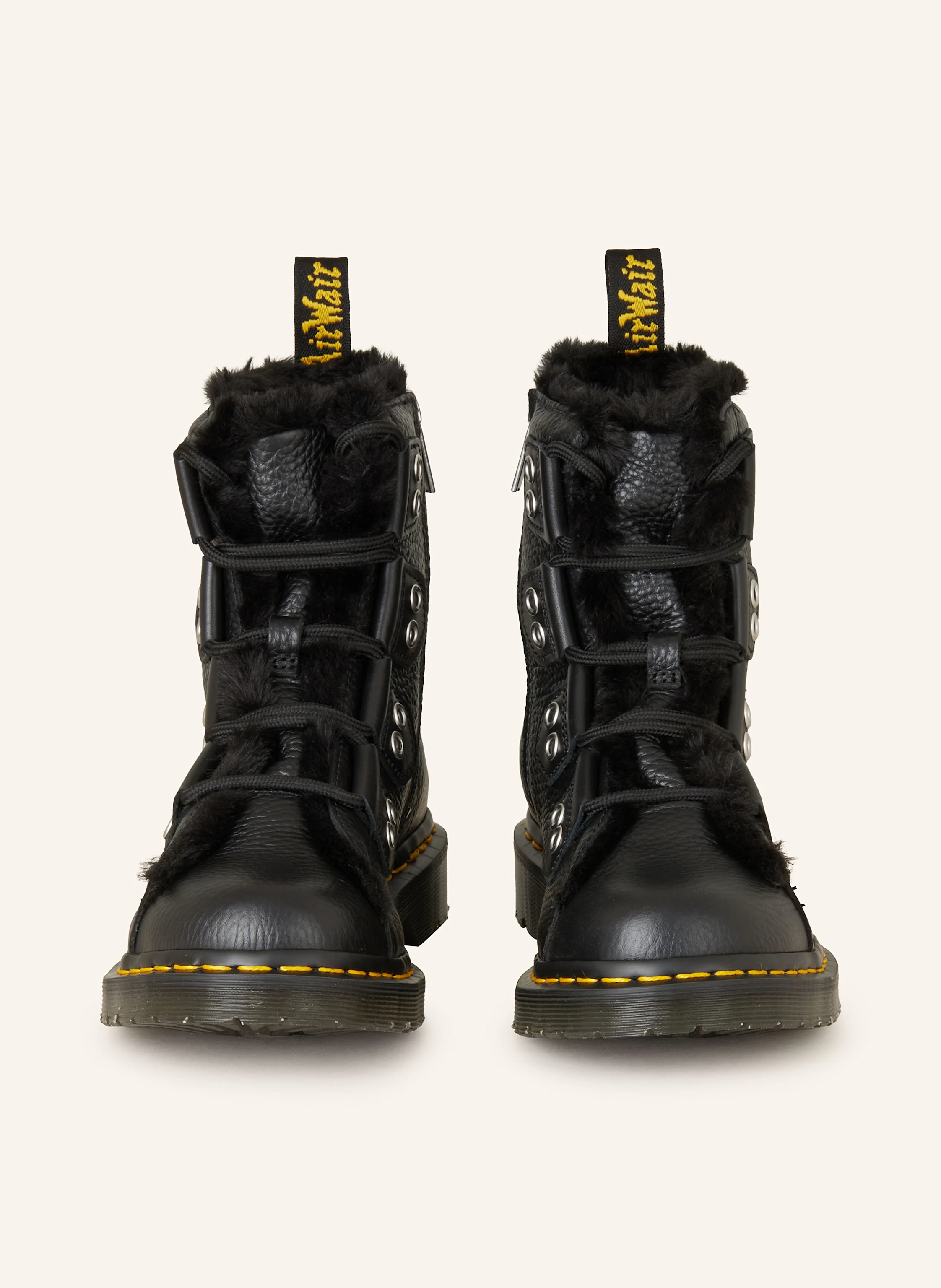 Dr. Martens Schnürboots 1460 mit Kunstfell