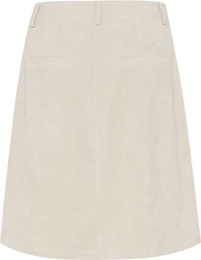 Cream CRCory Skirt Ancient scroll
